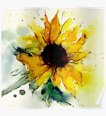 Sonnenblume Poster