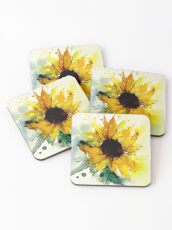 sunflower Coasters