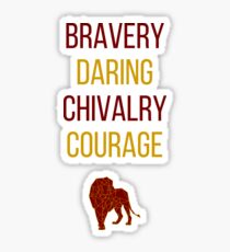 Red words Sticker