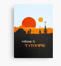 Welcome to Tatooine Canvas Print