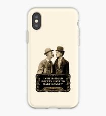 Charlie Chaplin Quotes - "Why Should Poetry Have To Make Sense?" iPhone Case