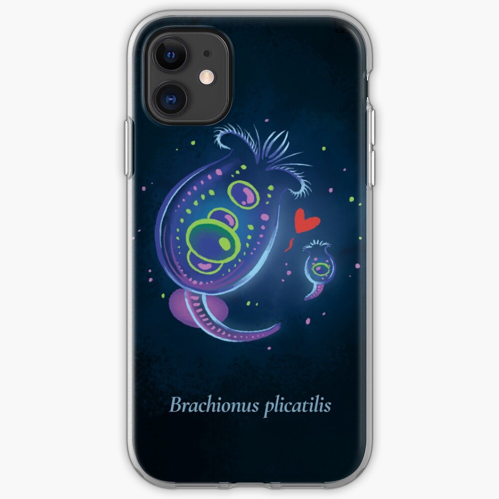 The Circles of Life: Brachionus plicatilis iPhone Case & Cover