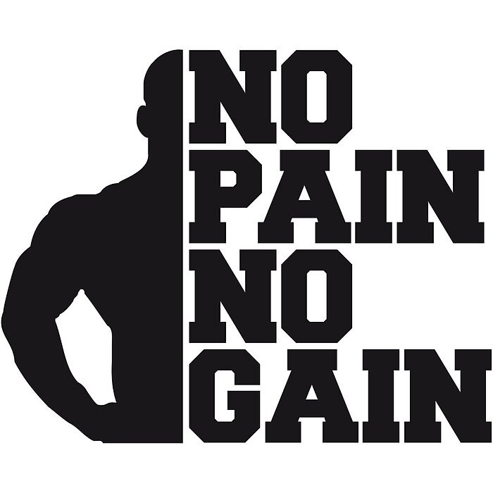 No pain no gain картинки