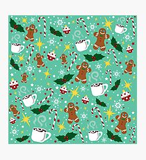 X-mas Time Pattern Photographic Print