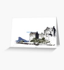 scottish castle Greeting Card