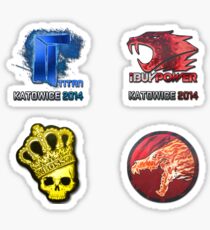 IBuyPower - Titan - Crown and Howl Sticker / 4in1 Sticker