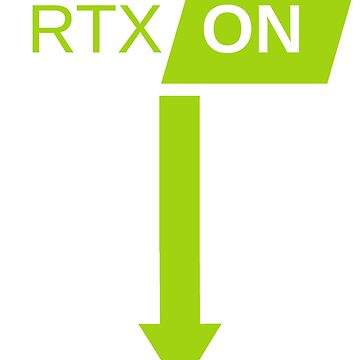 RTX ON /  Down Arrow Shirt Linus Tech Tips by dadyal