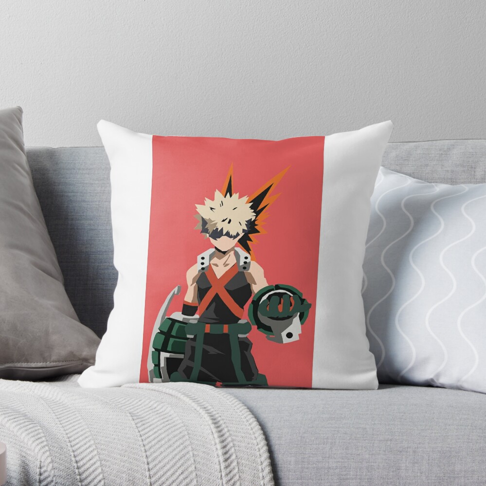 bakugo plush pillow