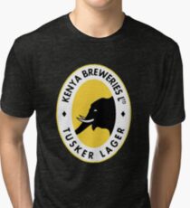Tusker Lager Logo Tri-blend T-Shirt