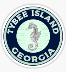 Tybee Island Georgia Savannah Beach Sticker