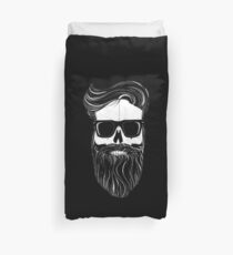 Funda nórdica Cráneo barbudo negro de Ray