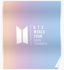 Póster BTS Love Yourself Tour Mundial Merch