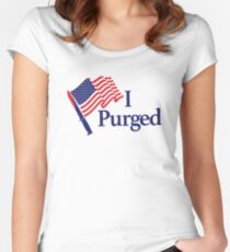 Purge Women's Fitted Scoop T-Shirt