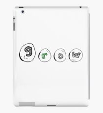 Grow - nature love - Pure enjoyment iPad Case/Skin