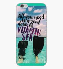 All You Need is a Good Dose of Vitamin Sea iPhone Case