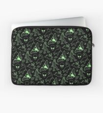 Cryptid-Muster (grüne Linien) Laptoptasche