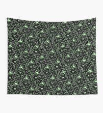 Cryptid-Muster (grüne Linien) Wandbehang