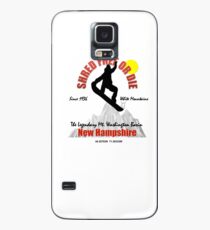 Snowboard T shirts and Apparel ... SHRED FREE or DIE Case/Skin for Samsung Galaxy