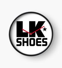 Liquid Kicks logo line Clock