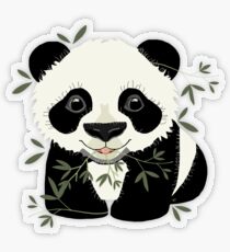 Panda Transparent Sticker