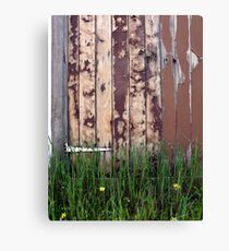 Facing Due West Canvas Print