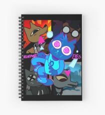 Nightmare Eyes Spiral Notebook
