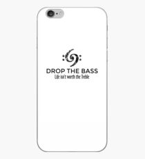 Vinilo o funda para iPhone Drop the Bass 69 Vintage Black