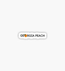 Georgia: The Peach State Sticker