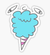 barbe à papa Sticker