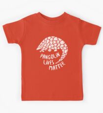 Rette die Pangolins, Pangolin lebt von Bedeutung Kinder T-Shirt