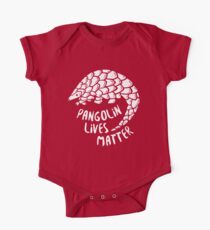 Rette die Pangolins, Pangolin lebt von Bedeutung Baby Body Kurzarm