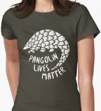 Rette die Pangolins, Pangolin lebt von Bedeutung Tailliertes T-Shirt