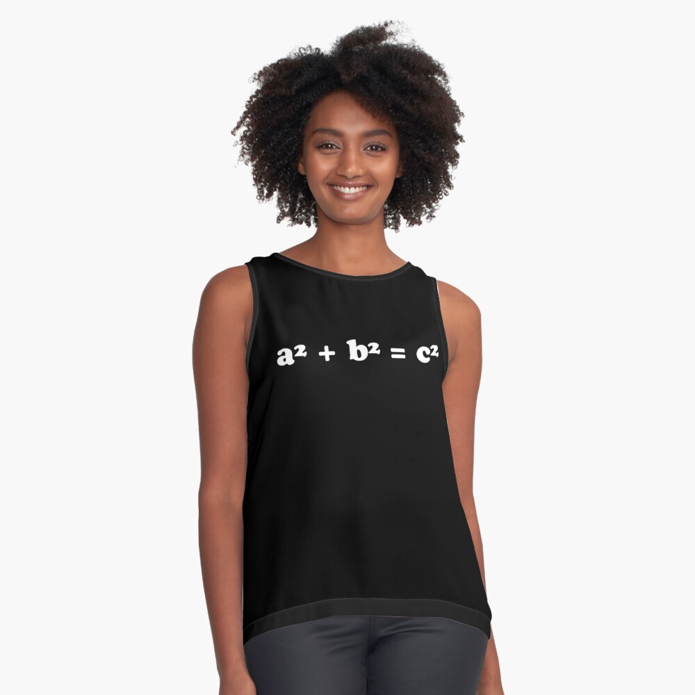 a-squared-plus-b-squared-equals-c-squared-sleeveless-top-by