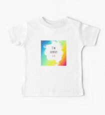 I'm Secretly Gay - A Watercolour Piece of Art Baby Tee