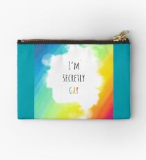 I'm Secretly Gay - A Watercolour Piece of Art Studio Pouch