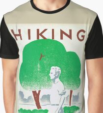 Hiking, Works Progress Administration Graphic T-Shirt