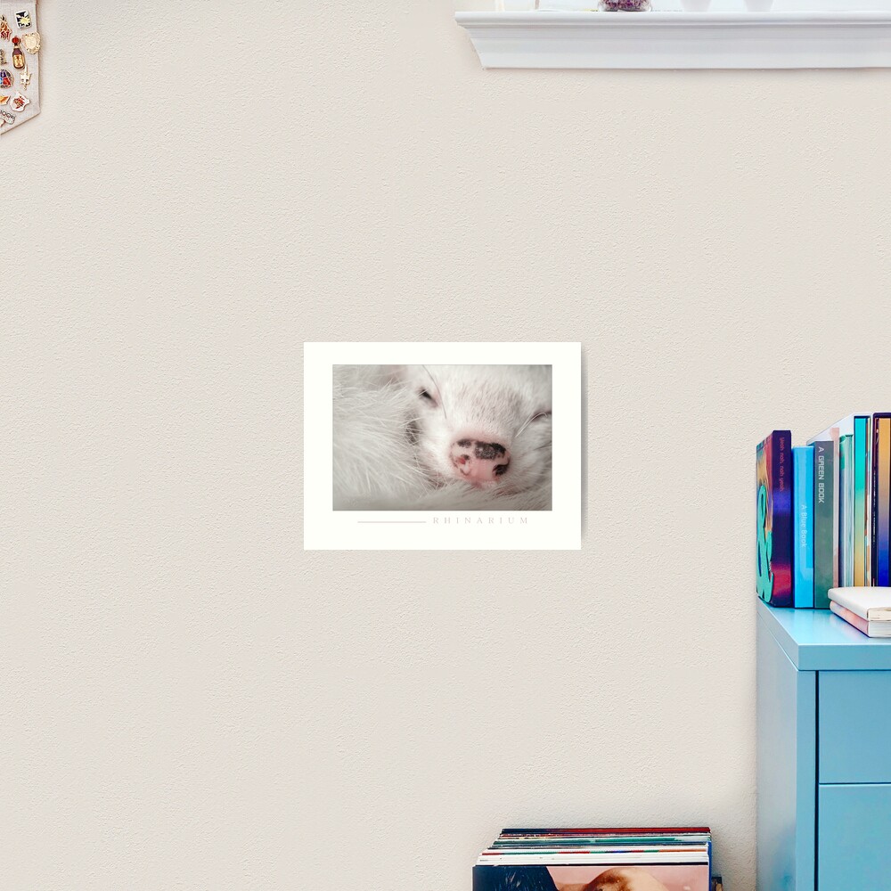 Rhinarium Art Print