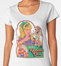 My First Voodoo Doll Premium Scoop T-Shirt