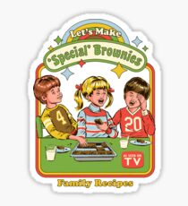 Let's Make Brownies Sticker