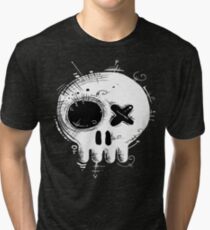 Voodoo Skull t-shirt Tri-blend T-Shirt