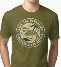Rette die Pangolins, Pangolin lebt von Bedeutung Vintage T-Shirt