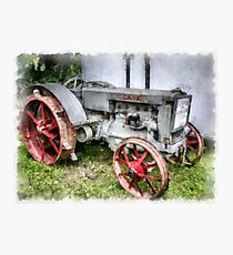 1935 Vintage Case Tractor Photographic Print