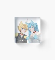 Weeb Love Acrylic Block