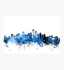 Seattle Washington Skyline Fotodruck