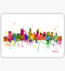 Perth Australia Skyline Sticker