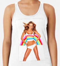 Mariah Carey Regenbogen Racerback Tank Top