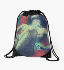 Red nr. 05 Drawstring Bag