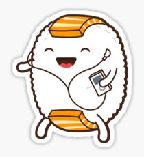Sushi Tunes Sticker