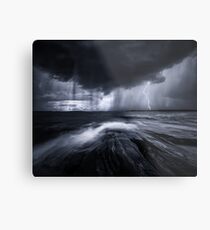Schwarzes Wasser. Metalldruck