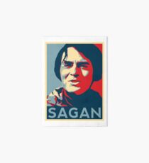 Carl Sagan Galeriedruck